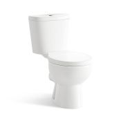 (DW113) Close Coupled Toilet. We love this because it is simply great value! Made from White V...