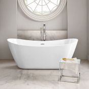(QP3) 1830mmx710mm Cait Freestanding Bath. RRP £1,529.99. Our Cait Freestanding Bath showcase...  (