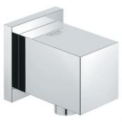 (QP160) Grohe Euphoria Cube Shower Outlet Elbow. The unique style of the GROHE Euphoria is