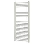 (MC128) 1200 X 450MM TOWEL RADIATOR WHITE. High quality steel construction with a powder-