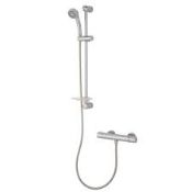 (QP125) Imani Chrome effect Bar mixer shower RRP £75.99. This simple and stylish mixer shower ... (