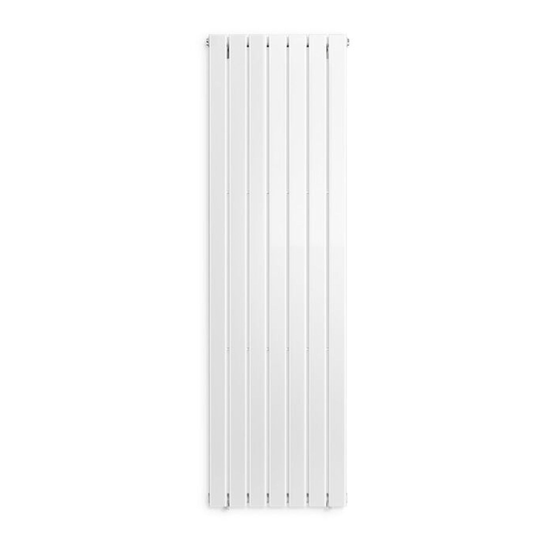 (CP87) 1800x532mm White Panel Vertical Radiator. RRP £339.99. This streamlined flat panel - Image 2 of 2