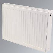 (QP145) 600 x 500mm Kudox Premium Type 22 Double-Panel Double Convector Radiator White.