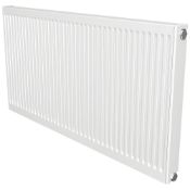 (AD198) 500 X 600MM BARLO TYPE 11 SINGLE-PANEL SINGLE CONVECTOR RADIATOR WHITE.Compact convector