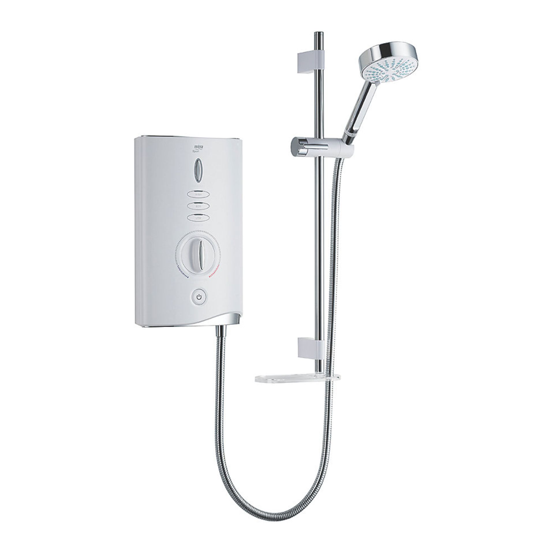 (QP12) Mira Sport Max with Airboost (10.8kW). RRP £459.16. A world first for electric showers.... ( - Image 2 of 2