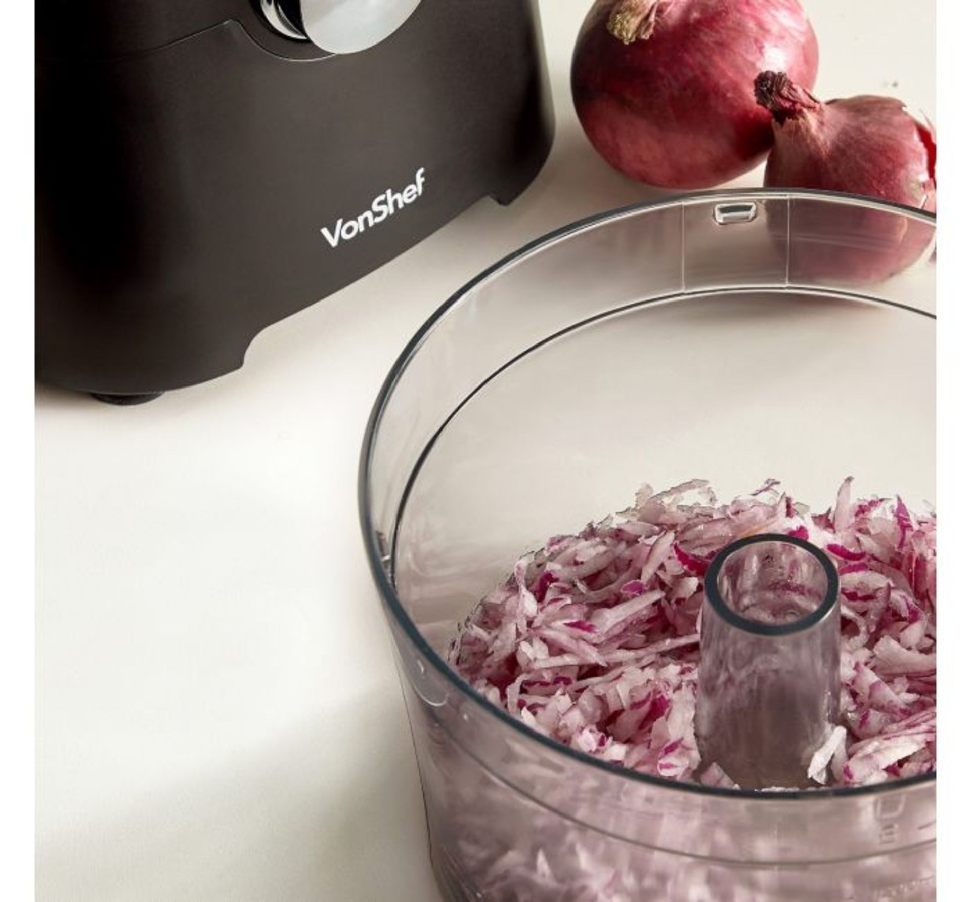 (JL76) 750W Food Processor Chop, mix, shred, slice, juice, grate, make dough or liquidise - Image 4 of 6