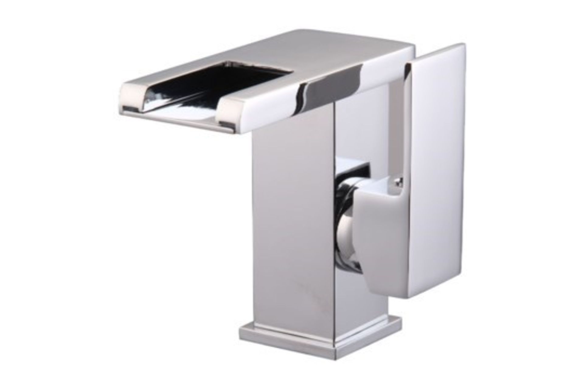 LED Waterfall Bathroom Basin Mixer Tap. RRP £229.99.Easy to install and clean. All copper mou... LED - Image 3 of 3