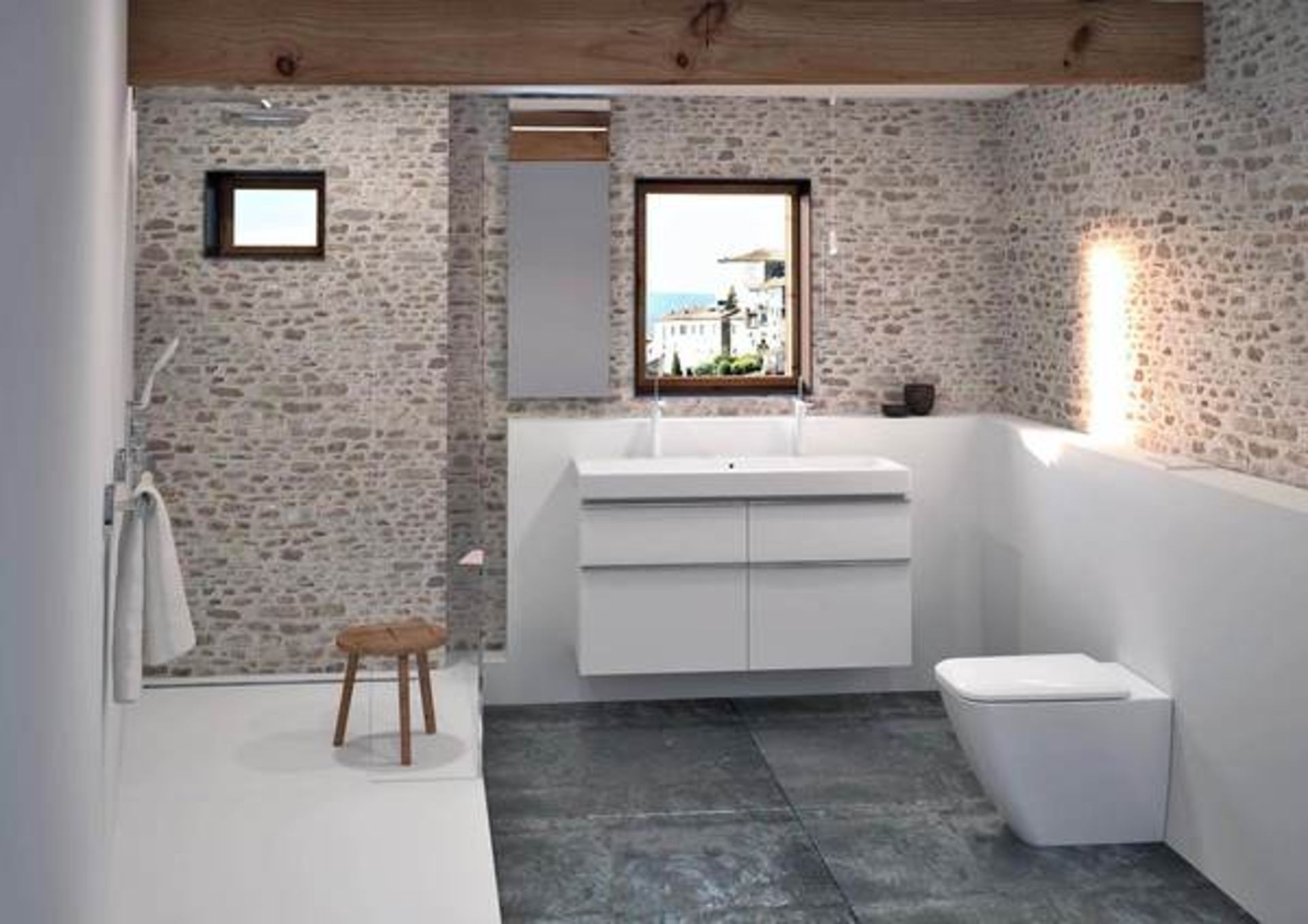 (RR56) Keramag Floor Standing Toilet. Fits effortlessly into even the most contemporary of bat... ( - Image 4 of 4