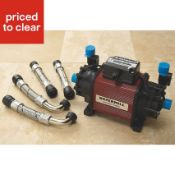 (QP69) Watermill 2 bar Centrifugal shower pump (H)190mm (W)220mm (L)340mm. RRP £250.99. This c... (