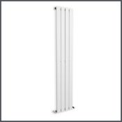 1800x360mm White Panel Vertical Radiator. RRP £219.99. This streamlined flat panel vertical r...