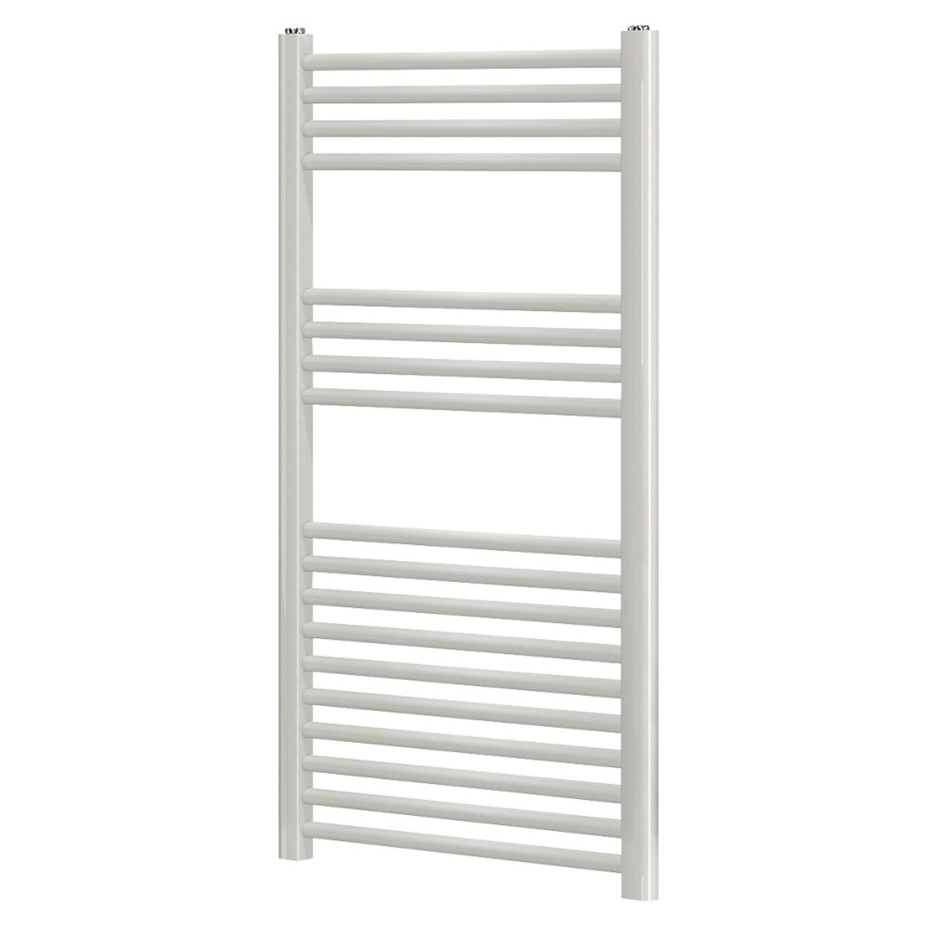 (MC181) 1000 X 450MM TOWEL RADIATOR WHITE. High quality steel construction with powder-coated - Image 2 of 2