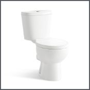 (RR102) Close Coupled Toilet. We love this because it is simply great value! Made from White V... (