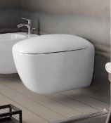 (RR150) Keramag Citterio Wall hung Pan. We love this because wall hung toilets create a very