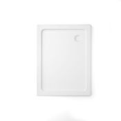 (RR42) 1000x760mm Rectangular Stone Shower Tray - Ultra Slim. RRP £299.99. Low profile ultra s... (