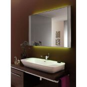 (RR31) 1200x620mm Lustro Keramag Silk. RRP £1,150.99. The Silk series combines elegant design... (