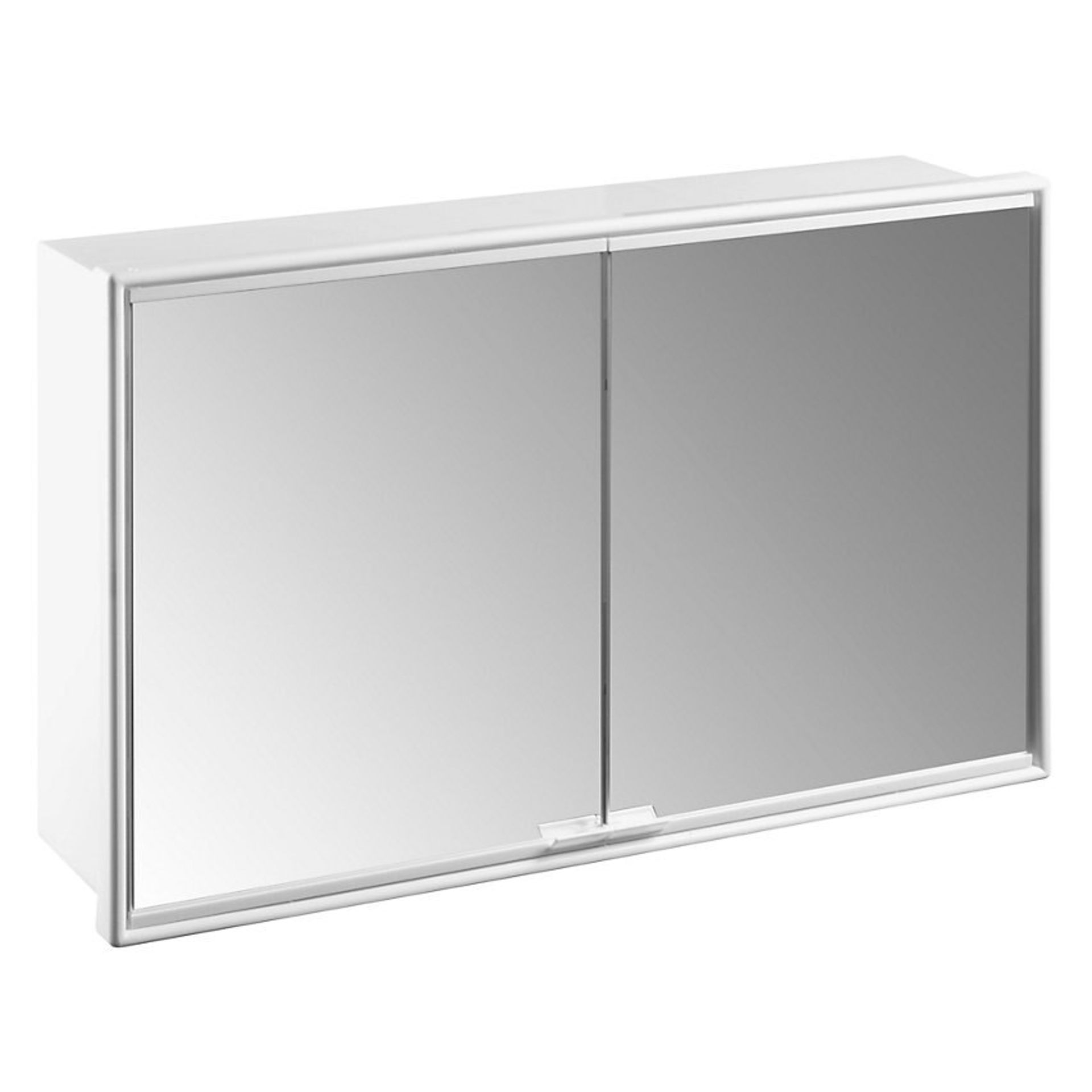 (RR68) Artemis Double door White Mirror cabinet. The featured mirror will not only give the - Image 2 of 2