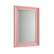 (RR69) 700x500mm Melbourne Dusty Pink Framed Mirror Adds a funky, stylish look to your bathroo... (