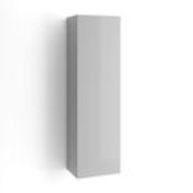 (RR154) 1200mm Tall Wall Hung Storage Cabinet - Light Grey. RRP £399.99. This modern, stylish... (