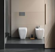 (RR56) Keramag Floor Standing Toilet. Fits effortlessly into even the most contemporary of bat... (