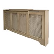 (JL71) 1425-1995 X 235 X 936MM VICTORIAN ADJUSTABLE RADIATOR CABINET UNFINISHED. RRP £99.99. ...  (