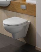 Twyford White Refresh Wall Hung WC Pan, Toilet. Seat not included.