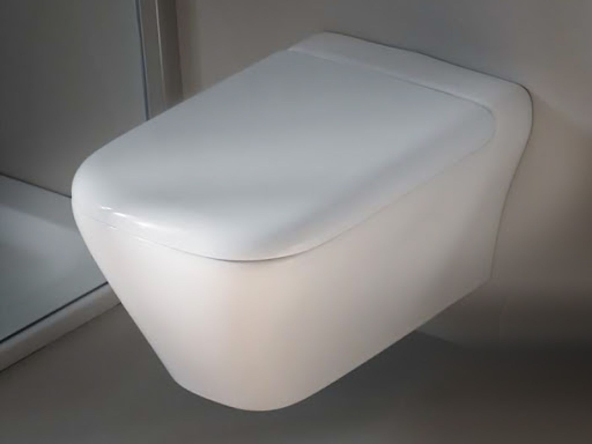 (PC134) Myday Wall Hung 540mm Toilet. RRP £379.99. The myDay bathroom series from Keramag, is ...(