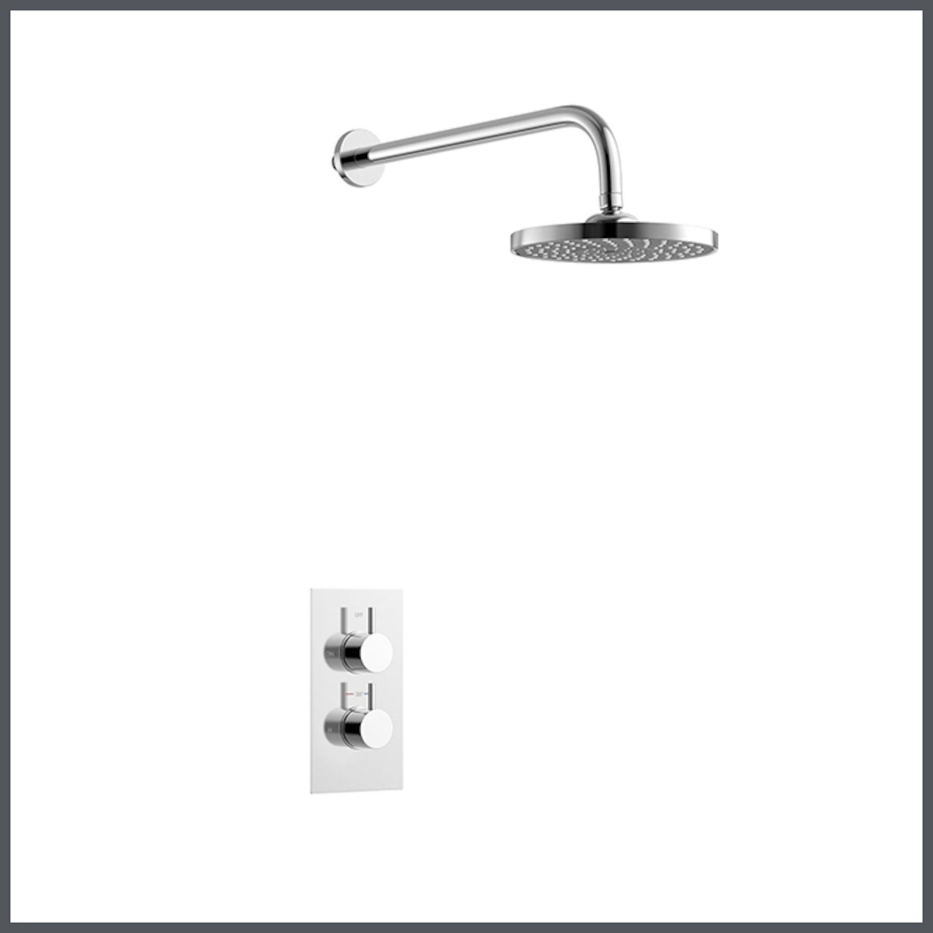 (PC62) Round Thermostatic Mixer Shower & Head - Essentials is our fuss free range that combin...(
