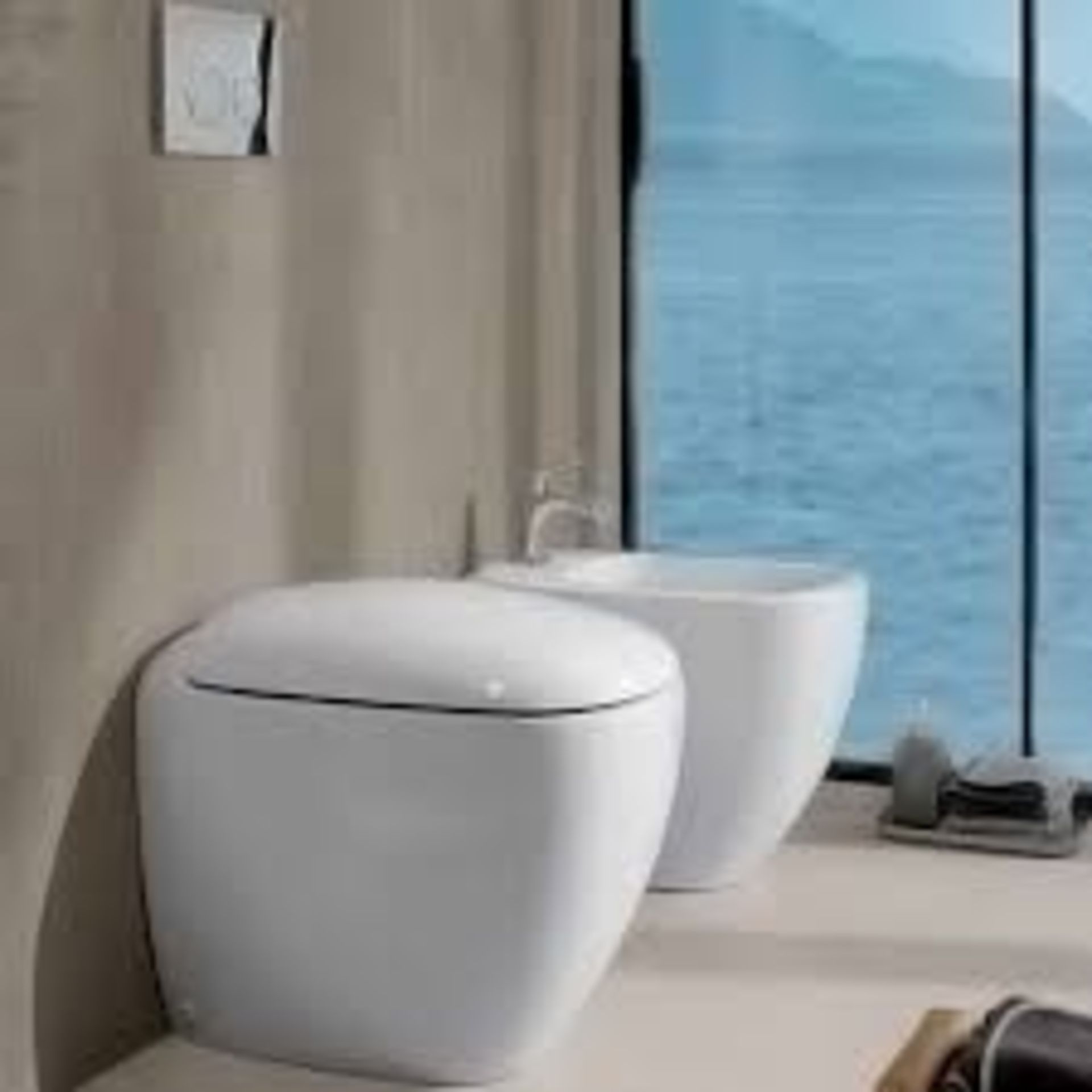 (PC133) Citterio Floor Standing Toilet RRP £427.99.Creates a chic,minimalist look. The Citter...( - Image 2 of 3