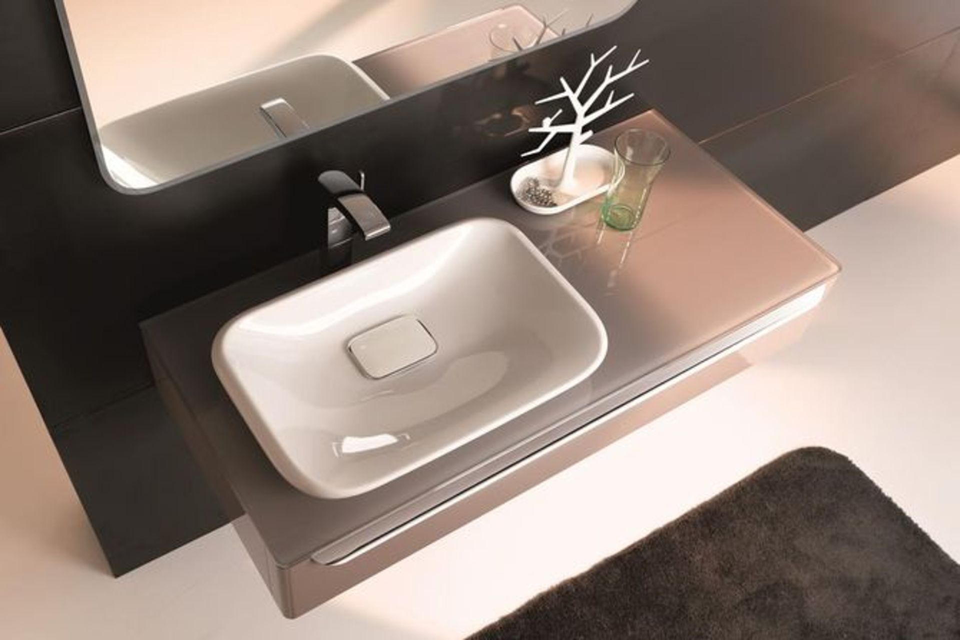 (PC10) 1150mm Keramag Myday Vanity Unit. RRP £1,050.99. Comes complete with basin. Moisture re...( - Image 2 of 3