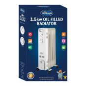 (G51) Silentnight Oil Radiator, 1500 W. Silentnight Brand - The Secret to a great nights sleep ...