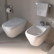 (XL57) Myday Wall Hung Toilet. RRP £414.99. The myDay bathroom series from Keramag, is the es...