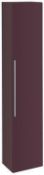 (XL144) Keramag iCon 1800mm Burgendy high gloss Side Cabinet Unit. RRP £459.99. Add a pop of c...