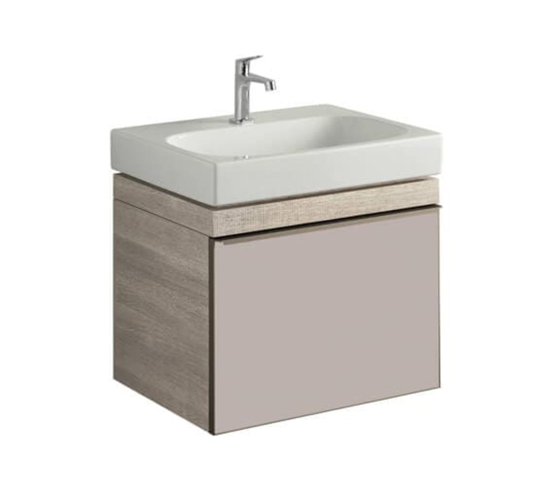 (XL27) Geberit Citterio 554mm High Single Drawer Vanity Unit. RRP £1,015.99. Comes complete wi... - Image 2 of 2