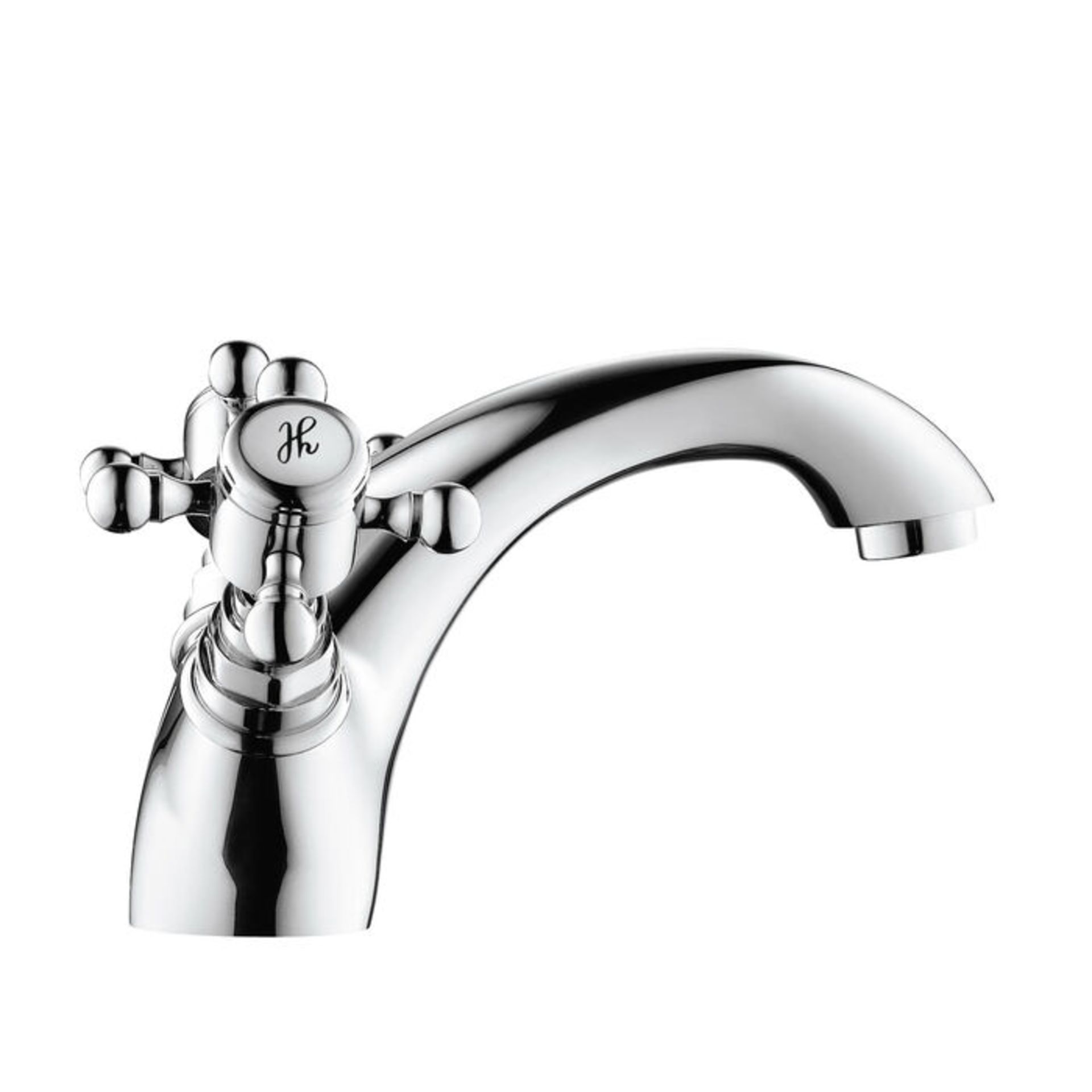 (XL43) Victoria II Sink Mixer Tap. Modern techniques in a classic coat. Why not: it looks authe... - Image 4 of 4