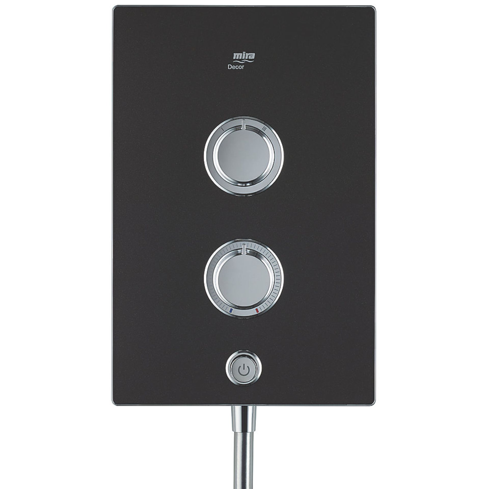 (XL13) MIRA DECOR BLACK ONYX ELECTRIC SHOWER, 9.5 KW. RRP £366.99. Give your daily routine a t... - Image 3 of 3