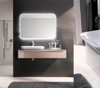 (XL28) 1150mm Keramag Myday Vanity Unit. RRP £949.99. Comes complete with basin. Moisture resi...