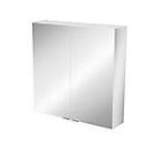 (XL84) Fonteno Double door Silver Mirror cabinet. Clean, crisp and versatile, a great choice ...