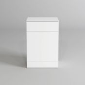 (XL69) 300mm Blanc Matte White Back to Wall Toilet Unit. RRP £199.99. Engineered with everyday...