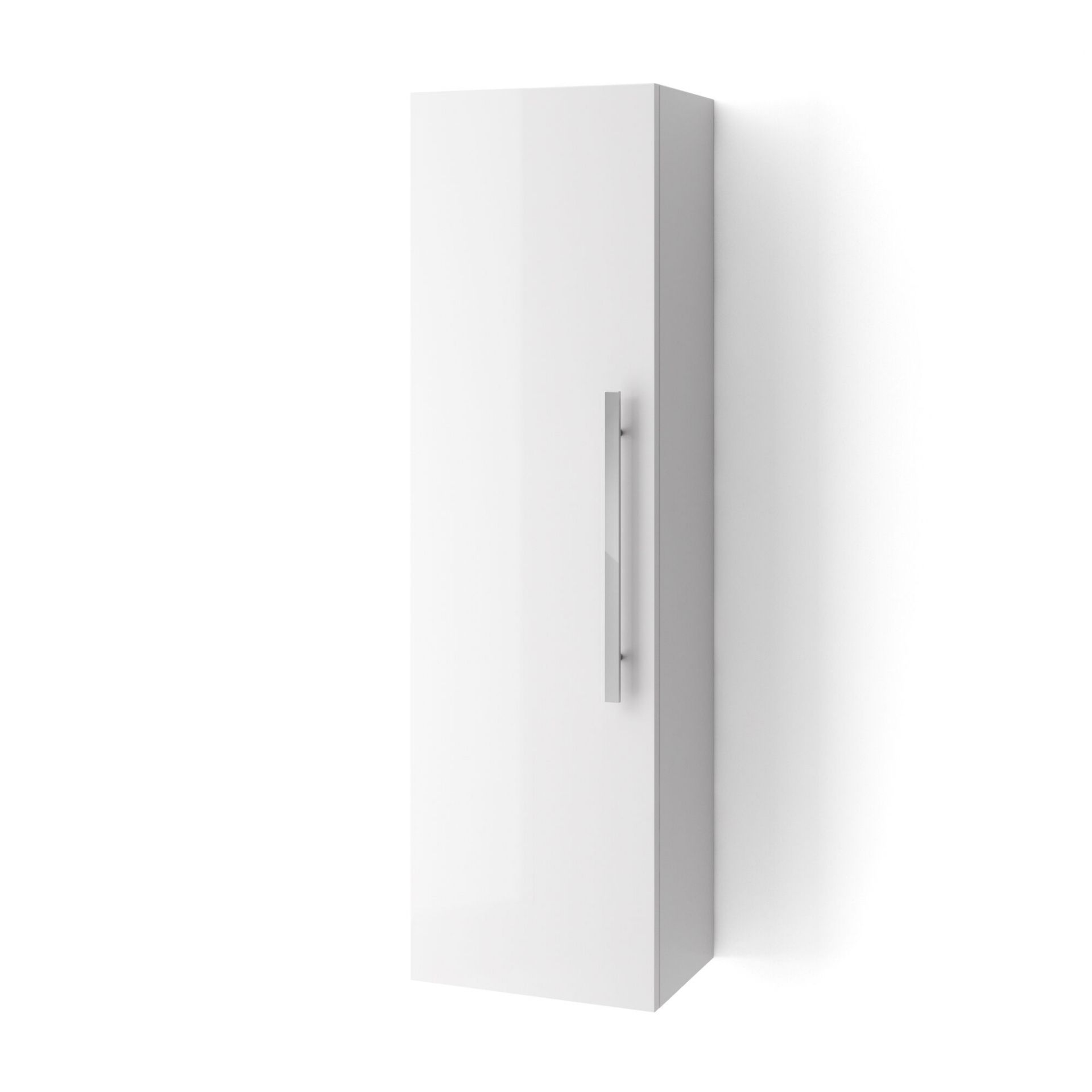 (XL105) Keramag Silk White High Gloss Side Cabinet. RRP £469.99. Engineered with everyday use ... - Image 2 of 4