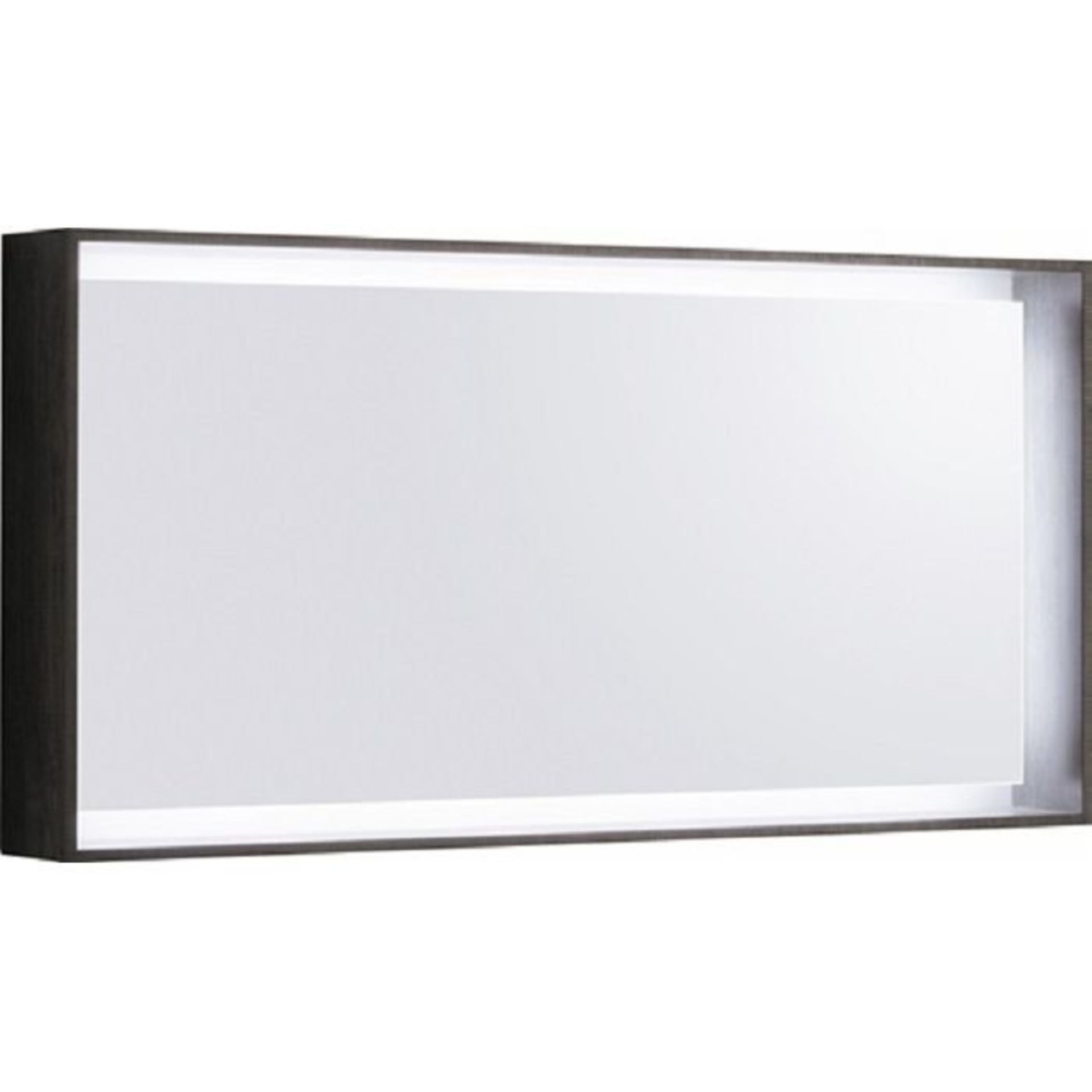 (XL32) 1184x140x584mm Citterio Grey/Brown illuminated Mirror. RRP £812.99. If youre looking fo... - Image 2 of 3