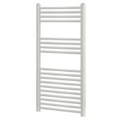 (PP210) 1000 X 450MM FLAT TOWEL RADIATOR WHITE. High quality steel construction with powder-coated
