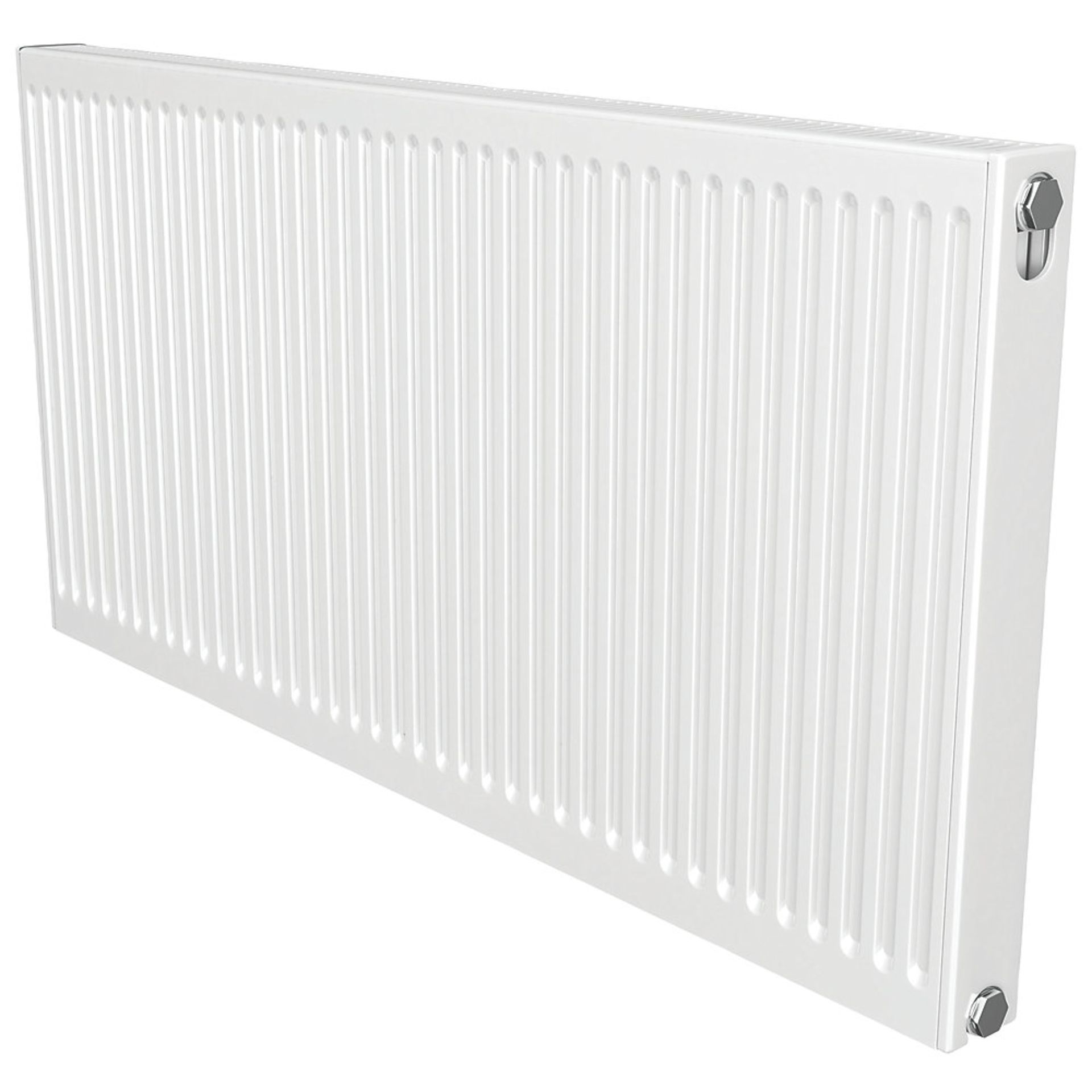 (SU1053) 600x600mm BARLO TYPE 21 DOUBLE-PANEL PLUS SINGLE CONVECTOR RADIATOR WHITE. RRP £44.99... - Image 2 of 2