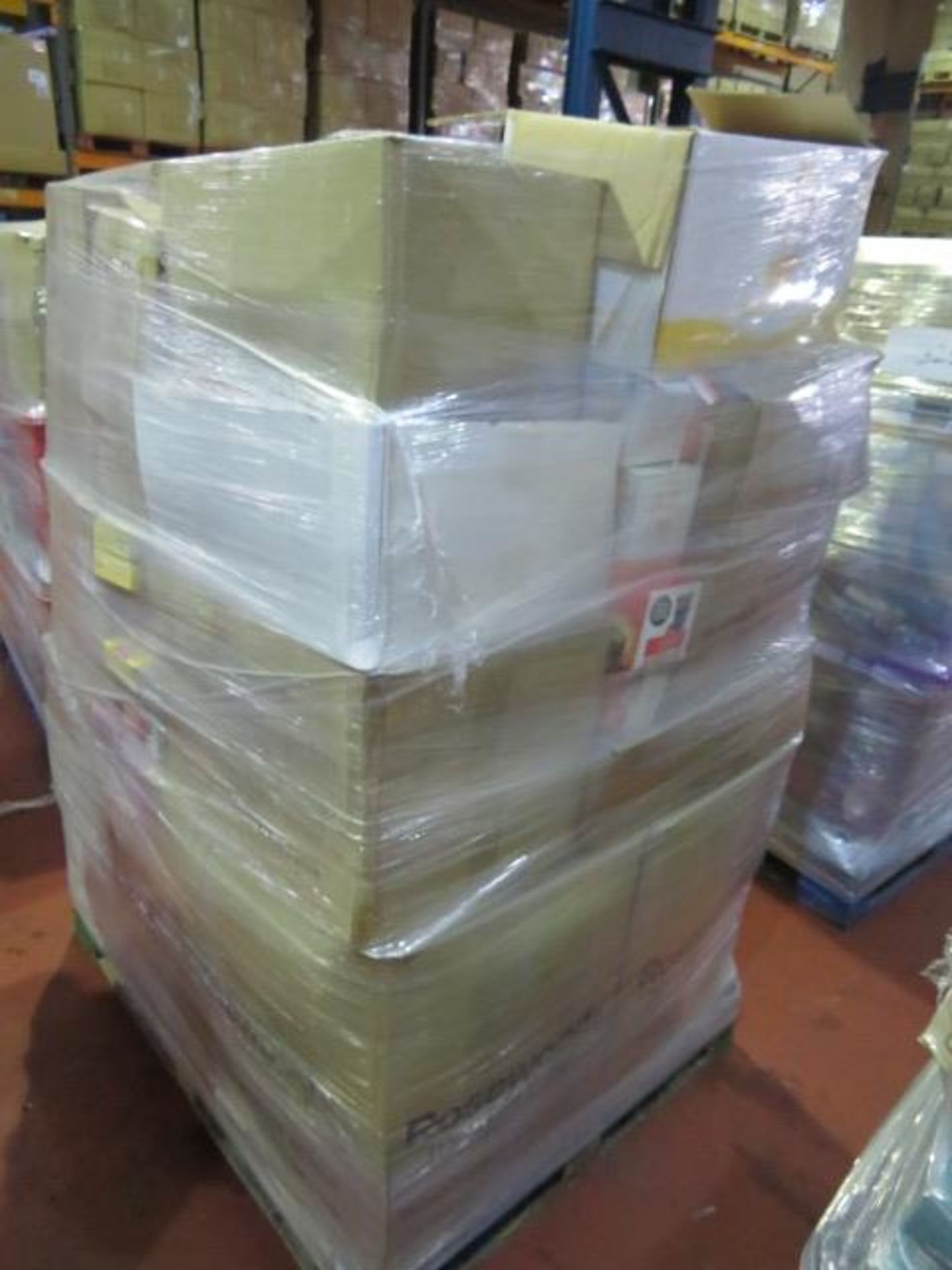 (328) LARGE PALLET TO CONTAIN A VERY LARGE QTY OF VARIOUS FOOD, DRINK & CONFECTIONARY TO INCLU...
