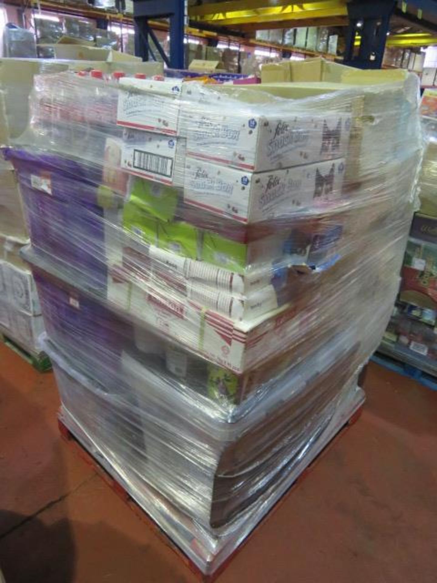 (331) LARGE PALLET TO CONTAIN A VERY LARGE QTY OF VARIOUS FOOD, DRINK & CONFECTIONARY TO INCLU...