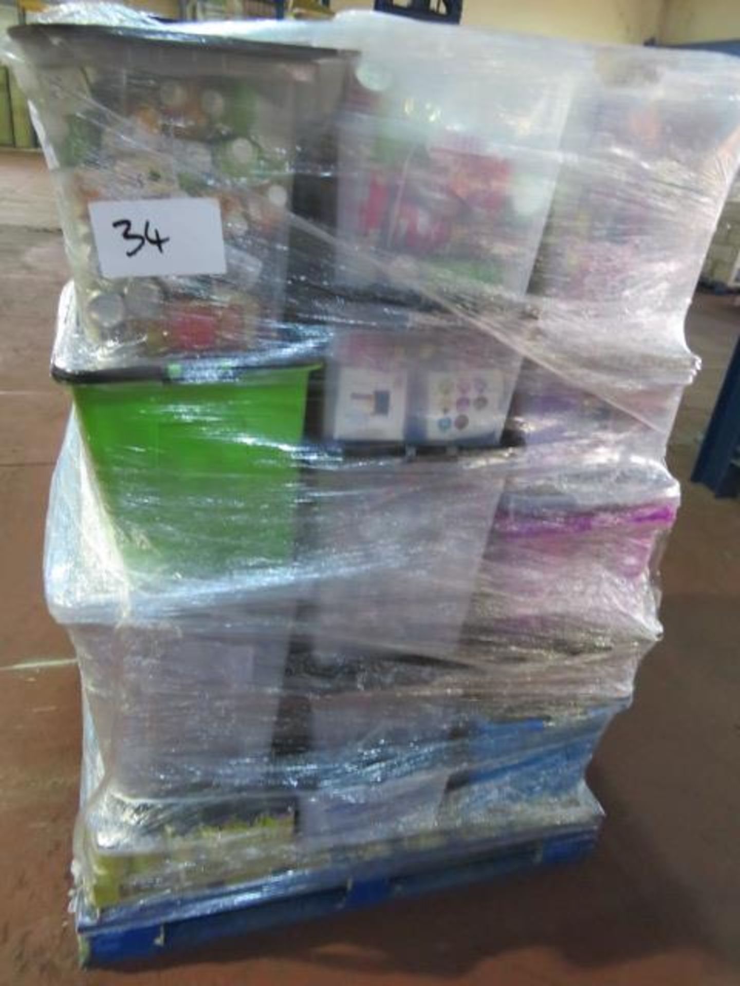 (34) LARGE PALLET TO CONTAIN A VERY LARGE QTY OF VARIOUS FOOD, DRINK & CONFECTIONARY TO INCLUDE... - Image 2 of 9