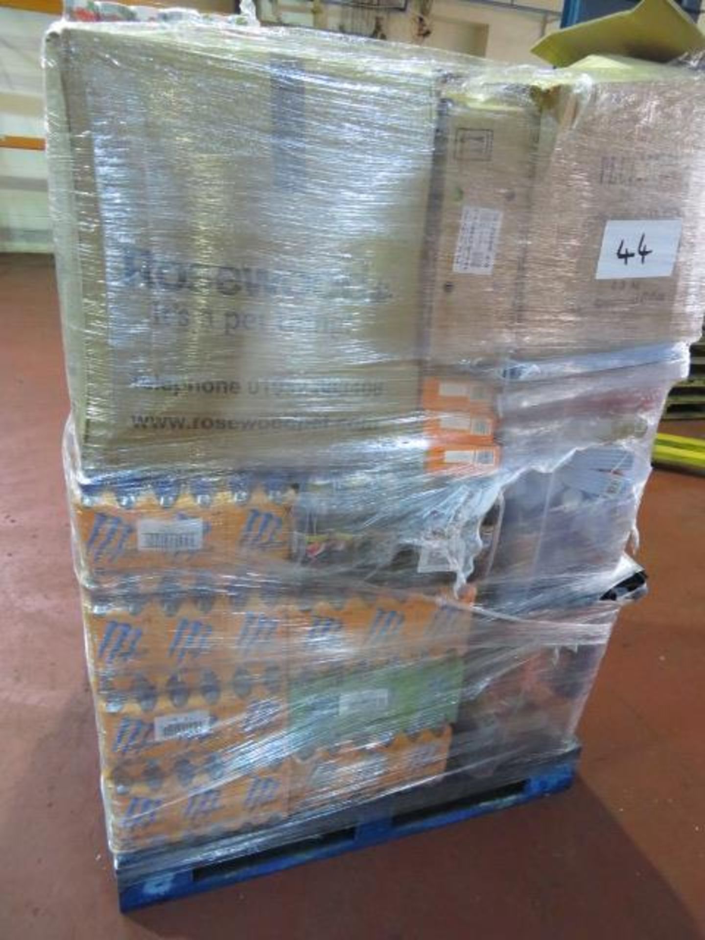 (44) LARGE PALLET TO CONTAIN A VERY LARGE QTY OF VARIOUS FOOD, DRINK & CONFECTIONARY TO INCLUDE... - Image 2 of 7