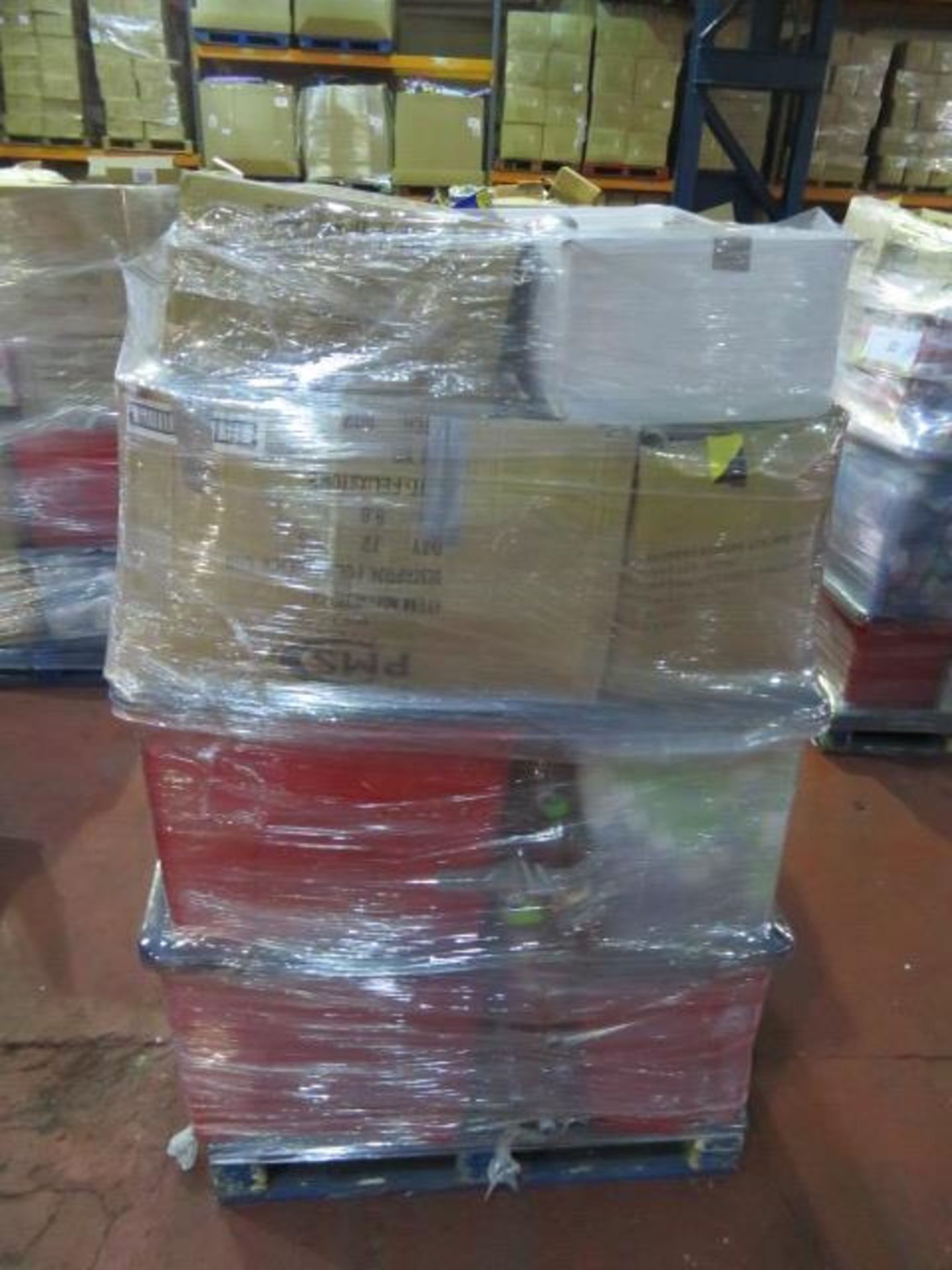 (334) LARGE PALLET TO CONTAIN A VERY LARGE QTY OF VARIOUS FOOD, DRINK & CONFECTIONARY TO INCLU... - Image 2 of 6