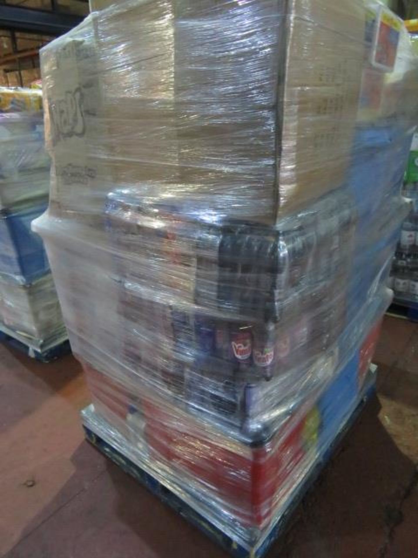 (323) LARGE PALLET TO CONTAIN A VERY LARGE QTY OF VARIOUS FOOD, DRINK & CONFECTIONARY TO INCLU... - Image 4 of 6