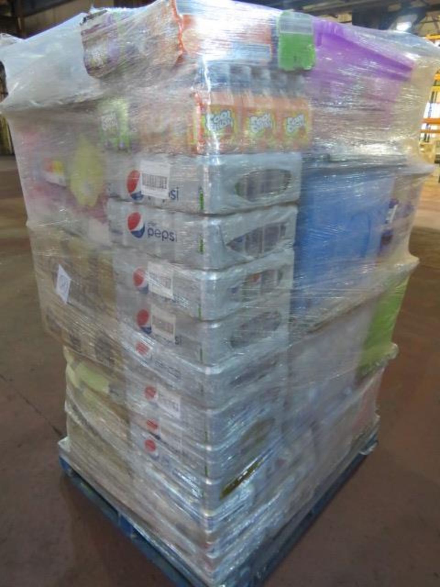 (25) LARGE PALLET TO CONTAIN A VERY LARGE QTY OF VARIOUS FOOD, DRINK & CONFECTIONARY TO INCLUDE...