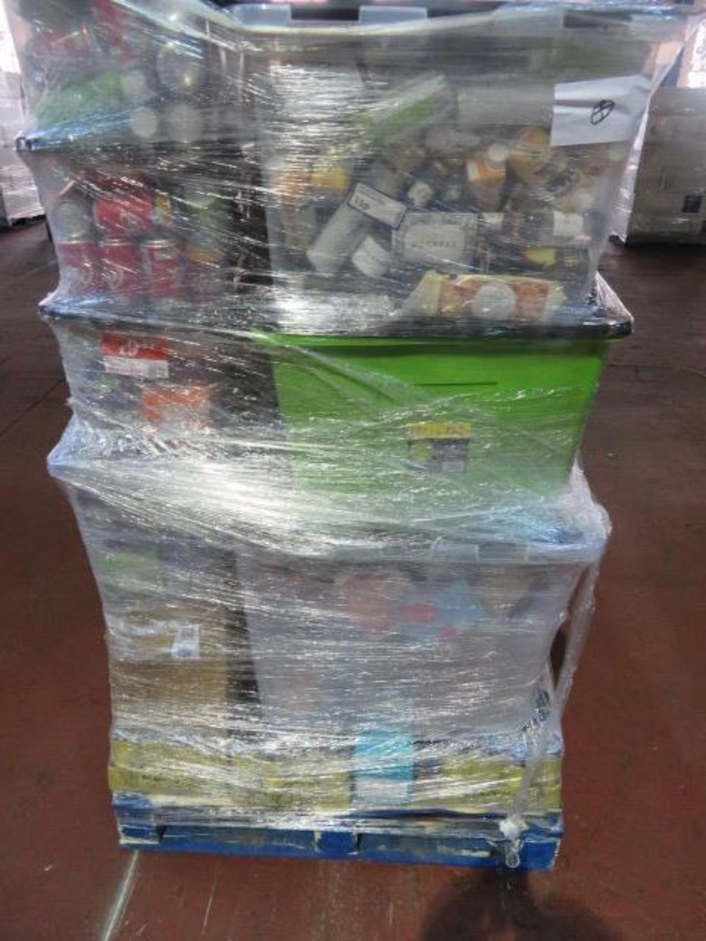 (34) LARGE PALLET TO CONTAIN A VERY LARGE QTY OF VARIOUS FOOD, DRINK & CONFECTIONARY TO INCLUDE...